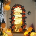 thumbnail image 4 of 2PCS Faux Maple Leaf Halloween Home Decor Holiday Decor Maple Leaf Vines, 4 of 6