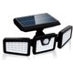 thumbnail image 1 of Luz de seguridad con sensor de movimiento solar, potente foco de pared para exteriores con 3 cabezales, 550 lúmenes JAMW Sencillez, 1 of 5