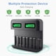 thumbnail image 5 of Inteprter Conveniente cargador de batería Recargable 8 ranuras Cargadores de baterías Equipo de carga liviano con chip inteligente Oficina Teléfono y Comunicación, 5 of 6