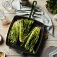 thumbnail image 2 of Staub Cast Iron 12-inch Square Grill Pan - Basil, 2 of 4