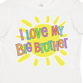 thumbnail image 4 of Inktastic I Love my Big Brother- sun and rainbow letters Boys or Girls Toddler T-Shirt, 4 of 5