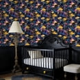 thumbnail image 4 of Peel and Stick Wallpaper Eerie Fairy Tale Forest Soft Glowing Mushrooms Wall Mural 17.7in x 9.8ft Self Adhesive Removable Wall Paper Renter Friendly Wallpaper for Nursery Bedroom Cabinets, 4 of 8