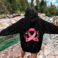 thumbnail image 4 of Cancer Awareness Hoodie 2025 Glitter Sparkle Hoodies with Pockets Hooded Sweatshirt Hoodie Women Pullover, 4 of 6