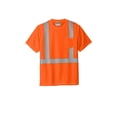 thumbnail image 3 of CornerStone ANSI 107 Class 2 Mesh Tee | Reflective Safety T-Shirt for Men & Women, Comfortable High Visibility Clothing, 3 of 4