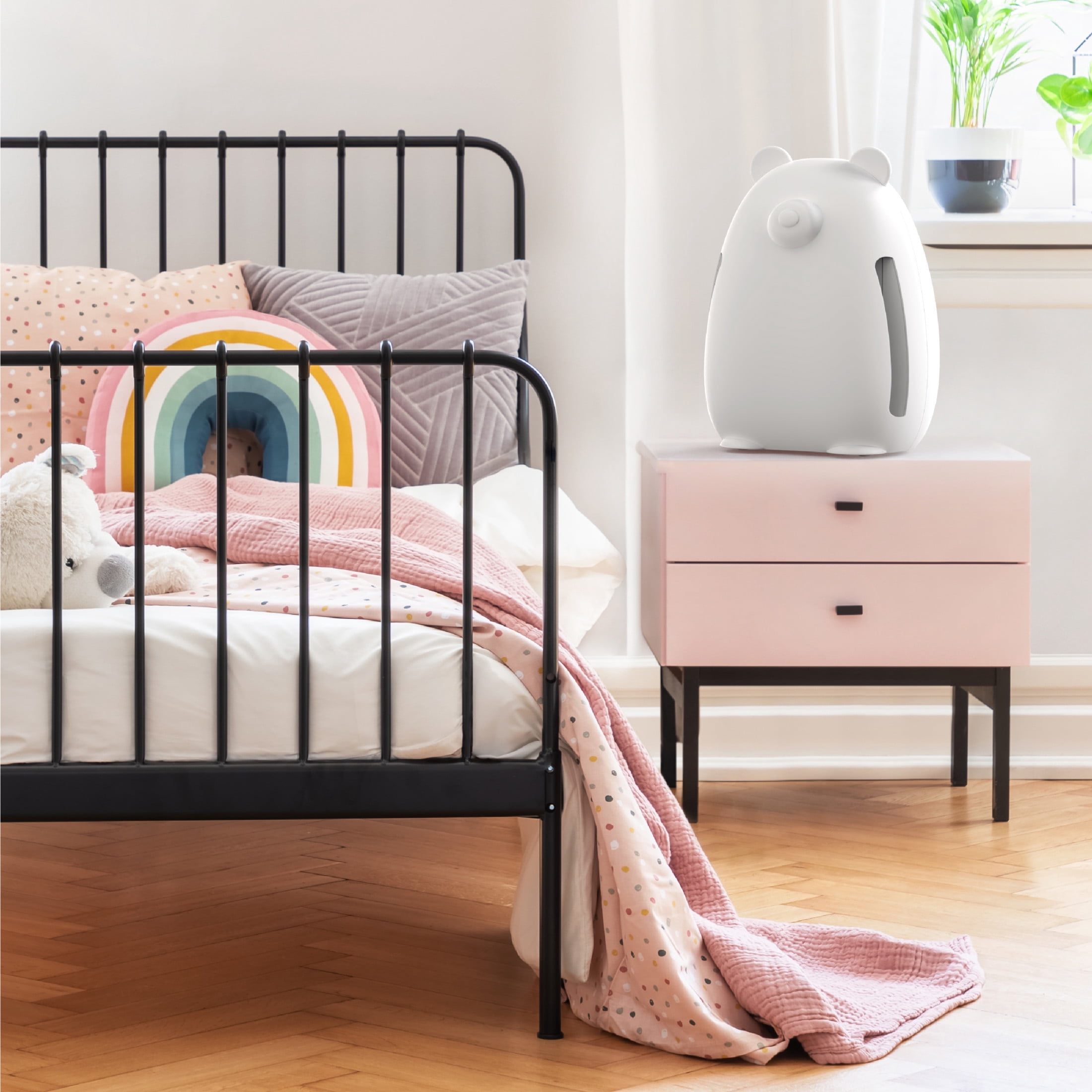 Pure Enrichment True HEPA Bear-Shaped Air Purifier for Kids Rooms & Nurseries