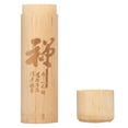 thumbnail image 3 of Tea Storage Container, Portable Tea Canister With Natural Bamboo Material For Tea Coffee Beans Nuts For Family Style 1,Style 2,Style 3,Style 4, 3 of 8