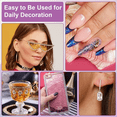 thumbnail image 4 of 5 Cajas Pedrería Cristales Rhinestones Para Ropa Uñas Xtellar multicolor, 4 of 4