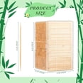thumbnail image 2 of 12000 Pcs Bamboo Wooden Toothpicks Wood Round Double Sided Toothpicks with Clear Plastic Storage Box for Appetizers Food Barbecue Fruit Teeth Cleaning Party, 2 of 6