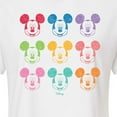 thumbnail image 3 of Disney - Multi Color Mickey   - Juniors Cropped Cotton Blend T-Shirt, 3 of 5