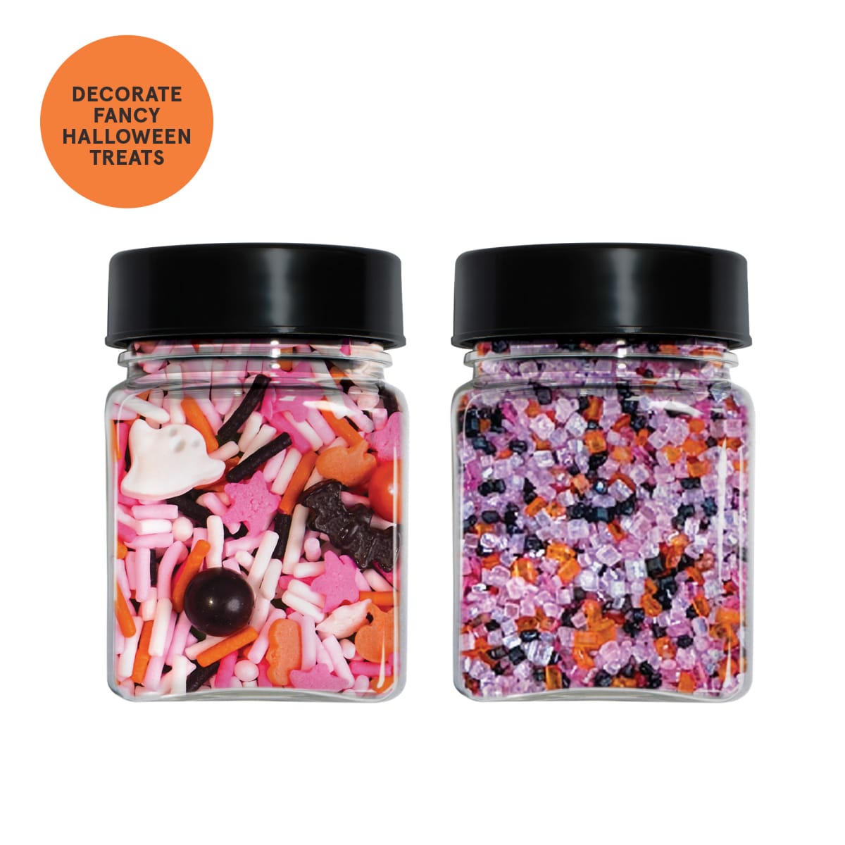 Fancy Sprinkles Scream Queen Dessert Sprinkle Sugar Set, 3.7 oz, 2 Pack