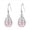 Pink, variant on Jewelry VerPetridure Women's Crystal Individual Colorful Stone Geometric Color Accessories Earrings