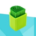 thumbnail image 6 of WEUVEB 1Set Green Nylon Bristles Mini Ergonomic Handle Scrubbing Brush for Clothes Cleaning, 6 of 8