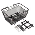 thumbnail image 2 of S SERENABLE Bicycle Rear Storage Basket Versatile Sturdy for Mountain Bikes 45x32.5x20cm Metal, 2 of 9
