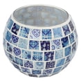 thumbnail image 2 of Tealight Candle Holder, Floral Patterns Mosaic Designs Tealight Holder  For Makeup Stand, 2 of 8