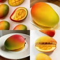 thumbnail image 5 of Surpdew Mango Shape Cake Mold For Baking - 4 Cavity Fruit Pudding Mango Silicone Molds For Baking Pastry, Ice Cream, Mousse Cake Decoration Mould Supplies, French Dessert Mold Blue, 5 of 9