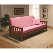 Jersey Futon Slipcover Pink