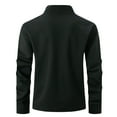 thumbnail image 2 of Jalioing Athletic Golf Shirts for Men Half Zip Collared Long Sleeve Shirts Casual Sport T Shirt with Pocket, 2 of 7