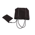 thumbnail image 4 of Gran capacidad, transpirable y duradera para mamás, compras y aventuras: elegante bolso de playa de neopreno para exteriores de color negro, 4 of 8
