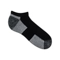 thumbnail image 3 of Gildan Men's Ultra Cotton No Show Socks Black, 3 Pack, 3 of 5