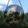 thumbnail image 2 of Chrismas Tree Stained Glass Suncatcher Ornament, Chrismas Tree, Chrismas Tree Décor for Home, Christmas Ornaments for Families, Christmas Couples Gifts SUzDCz, 2 of 5