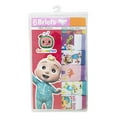 thumbnail image 2 of Cocomelon Toddler Girls Panty, 6 Pack, 2T-4T, 2 of 3