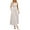 White, variant on Jamsmile Women Dress Square Neck Long Sleeveless Maxi Spring Summer Comfortable Flowy Elegant Solid Color Strap Dress