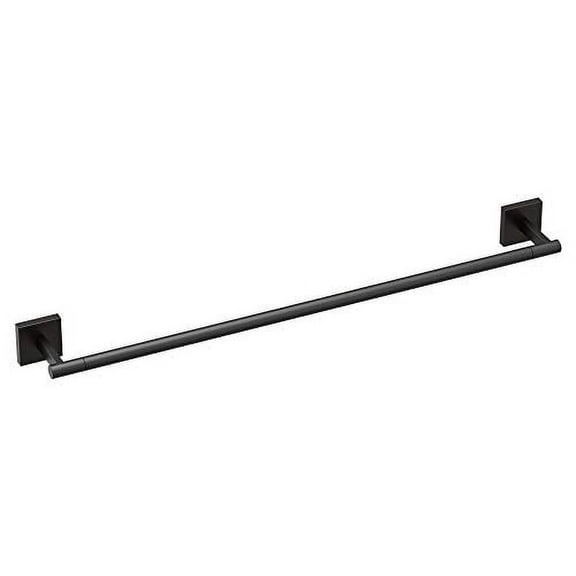 Open Box Moen Triva Metal 24" Towel Bar, Black