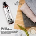 thumbnail image 6 of Morgan Cosmetics 8 Oz EWG Certified Sulfate Free Argan Oil Shampoo Lavender for Damaged Hair - Argan Shampoo Is Also Paraben Free and Synthetic Fragrance Free (Made in USA), 6 of 7