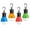 red+blue+green+orange, variant on Camping bulb light outdoor tent light, portable emergency signal light red+blue+green+orange