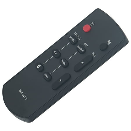New Replaced Remote RMC-SB216 compatible with INSIGNIA Soundbar NSSB216 NS-SB216 NS-SB216-VG SB216