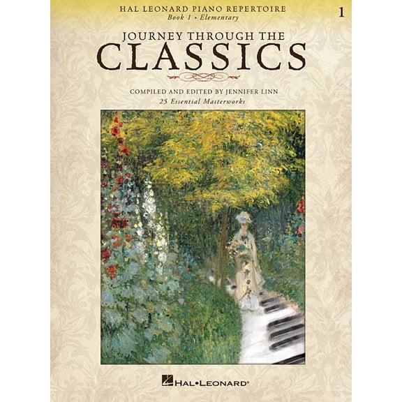 Journey Through the Classics: Book 1 Elementary: Hal Leonard Piano Repertoire, (Paperback)
