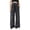 Black, variant on Edvintorg 8-16 Years Jeans for Girls Fashion Mid Waisted Casual Baggy Straight Leg Denim Pants with Pocket Street Style Workwear Trouser