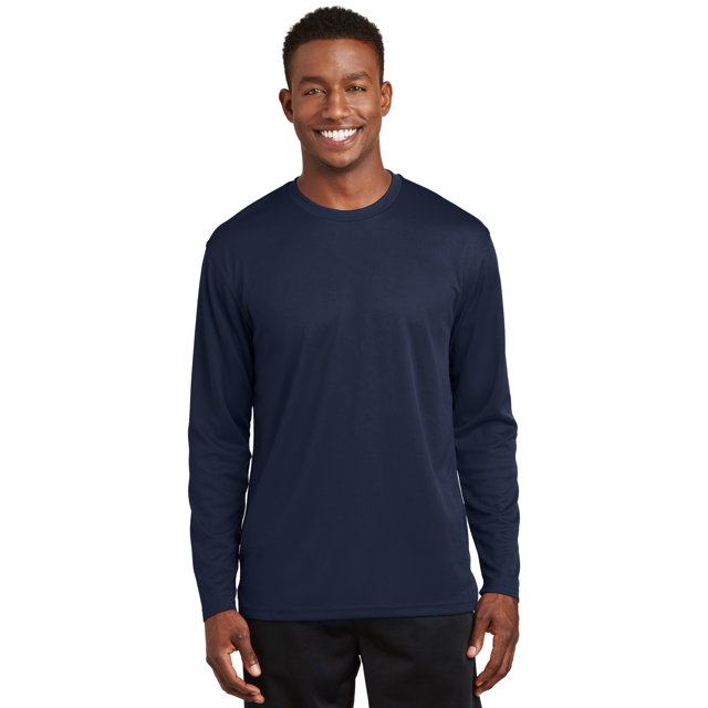 Camiseta de manga larga Sport-Tek® Dri-Mesh®. K368 Marino 3XL deporte-tek K368