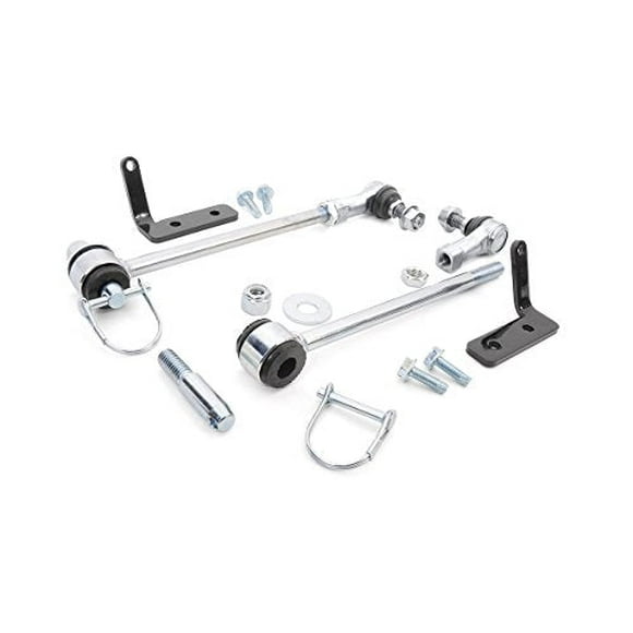 Rough Country Front Sway Bar Quick Disconnects for 07-18 Jeep JK | 2.5" - 1029