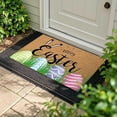 thumbnail image 5 of Easter-Bunny Welcome-Doormat Outdoor-Entrance, Colored Eggs Spring Coir-Non-Slip Indoor Home Decor Front Door Mats, 5 of 6