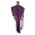 thumbnail image 2 of Michellecmm  Halloween Hanging Skeleton Movable Joints Skull Statue Props Decor, 2 of 8
