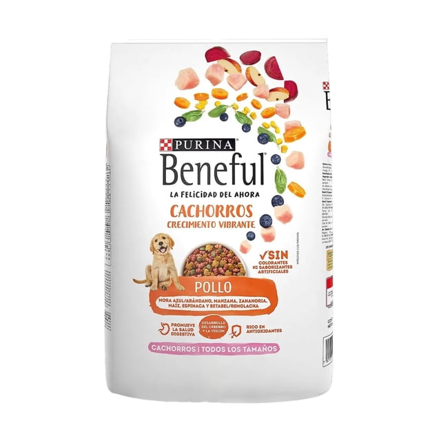 Alimento Para Perro Beneful Cachorros Crecimiento Vibrante Pollo 10 kg