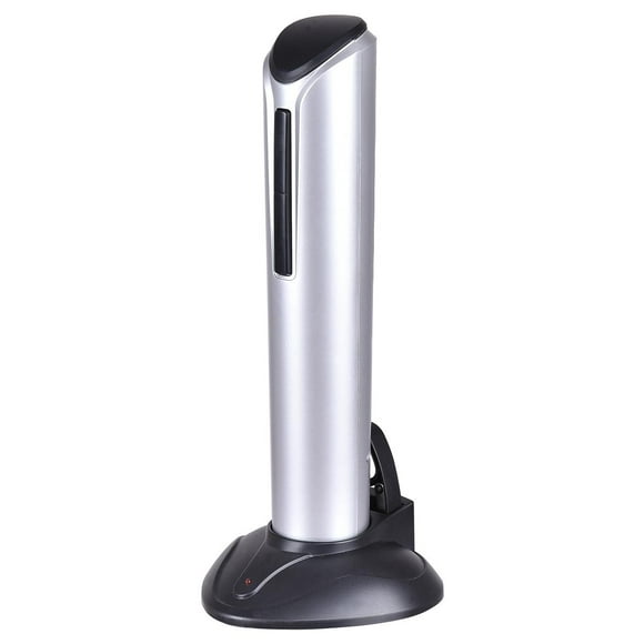 Giantex Cordless Electric Wine Bottle Opener, Corkscrew Opener w/Foil Cutter & LED Light