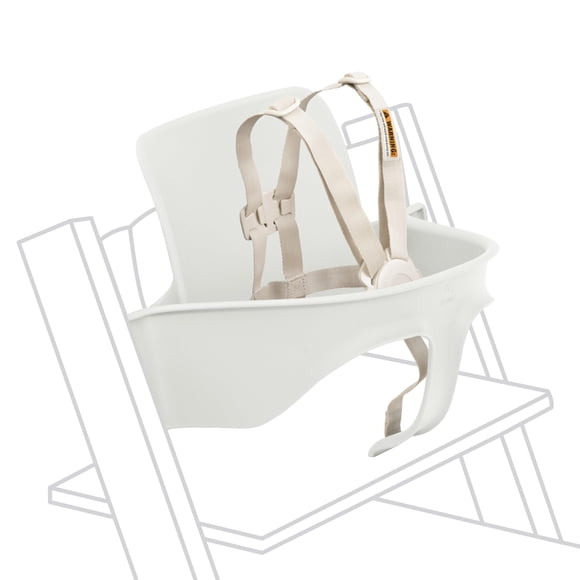 Set de 2 sillas altas Stokke Tripp Trapp para bebés de 6 a 36 meses, color blanco