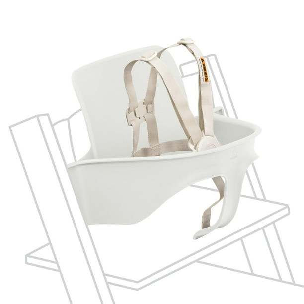 Set de 2 sillas altas Stokke Tripp Trapp para bebés de 6 a 36 meses, color blanco