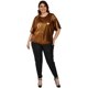 thumbnail image 5 of Blusa overzie Roman Fashion/Tallas Extras 1805 (Bronce) cafe 38 Roman Fashion BL-GR-1805-COBRE, 5 of 5