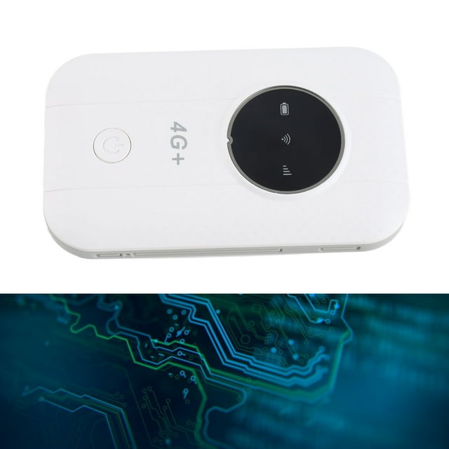 PUNTO DE ACCESO MÓVIL 4G LTE, DURACIÓN DE BATERÍA LARGA 300MBPS Professional Móvil Wifi Hotspot Sim Ranura Blanca para viajar