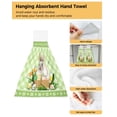 thumbnail image 4 of Towel Hanging Bathroom Microfiber Cloth Cleaning Dish Absorbent Kitchen for Towel Hand Bottle Sunflower Plaid Autumn, 4 of 7