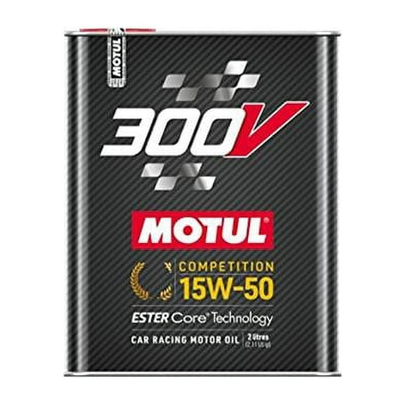 Motul 110860 2 Liter 300V Competition 15W50 Oil