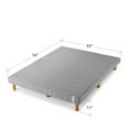 thumbnail image 7 of Zinus Good Design Winner Justina 11" Metal Mattress Foundation Box Spring, Full, 7 of 7