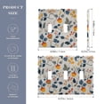 thumbnail image 2 of Yayeee Toggle Light Switch Wall Plate 3-Gang 6.37"x4.48" Decorative Outlet Cover, Acorn Leaves Pattern, 2 of 7