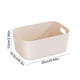 thumbnail image 3 of Caja de almacenamiento de plástico multitamaño | Organización de cocina y despensa | Organizador de refrigerios y utensilios con asas | Contenedor beige para el hogar, 3 of 5