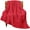 Red, variant on Fleece Blanket Red Throw Blanket for Couch & Bed, Luxury Plush Cozy Fuzzy Blanket 50" x 60", Super Soft Warm Lightweight Throw Blanket for Travel Camping