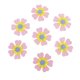 thumbnail image 1 of adhesiva de espuma, s de espuma EVA de flores, adorno autoadhesivo de s para manualidades para niños y decoración 9.5x0.4cm Macarena Adhesivos de espuma de esponja, 1 of 7