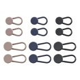 thumbnail image 4 of 12 Uds Botones de Extensores de Banda de Cintura Desmontables, Expansores de Cintura Conectores de Hebillas Sin Coser Pantalones Redondos Fernando Extensores de pantalones, 4 of 8